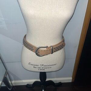 Harley-Davidson Tan Studded Belt